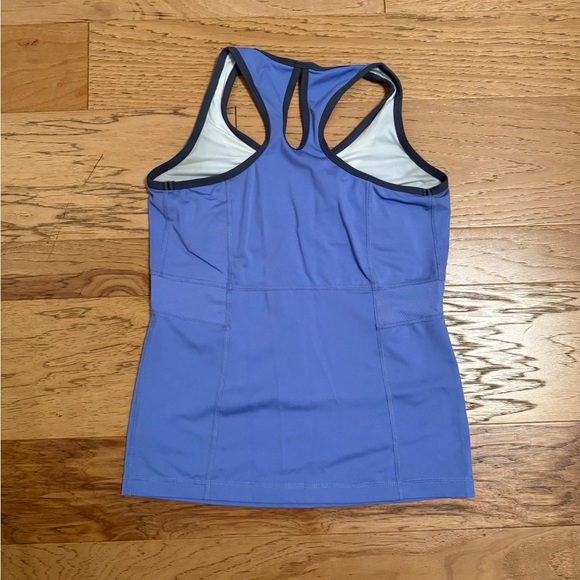 Purple Racerback Athletic Tank Top - Picture 3 of 3